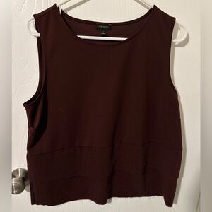 Ann Taylor Factory Tiered Tank (L)